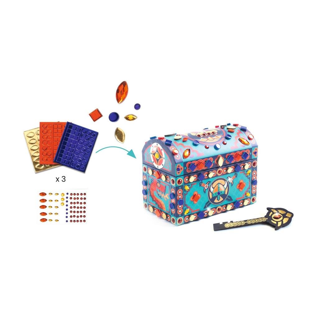 Coffre à décorer DIY - Super trésor Art & bricolage- Boutique LeoLudo