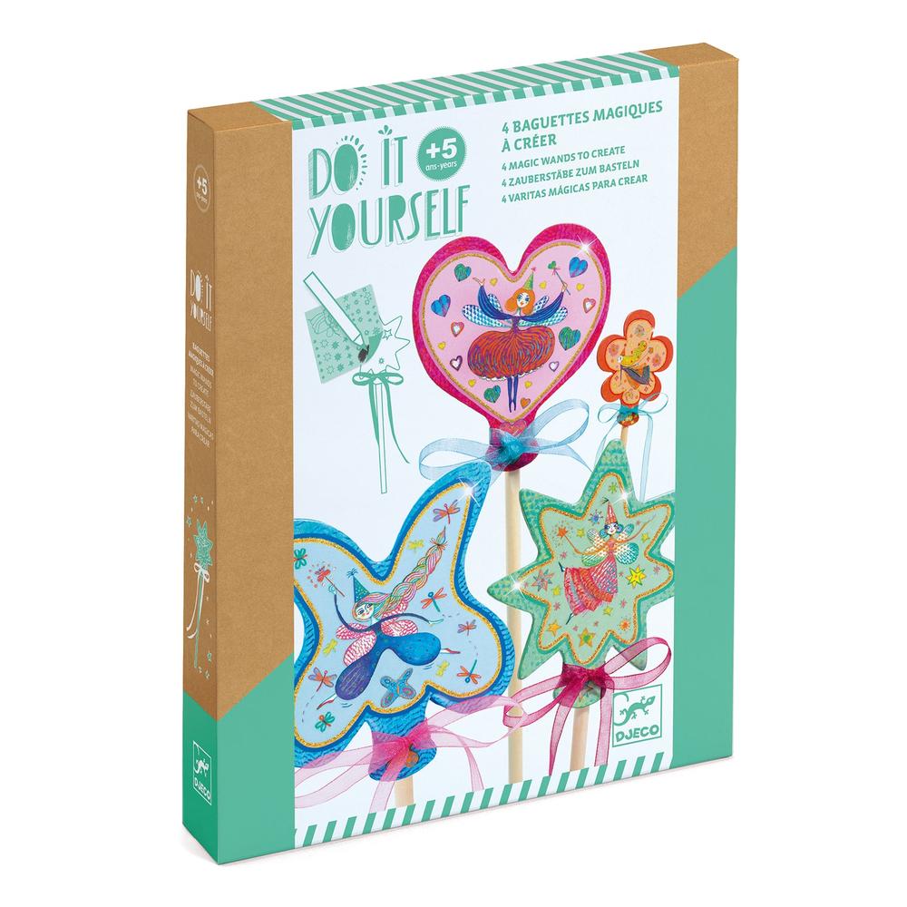 Kit DIY Baguettes magiques Petites fées -Art & bricolage- Boutique LeoLudo-Djeco