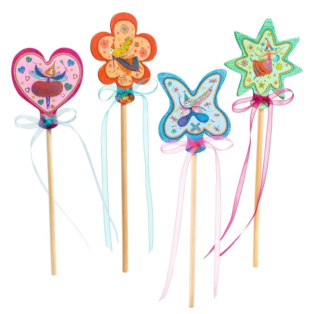 Kit DIY Baguettes magiques Petites fées -Art & bricolage- Boutique LeoLudo-Djeco