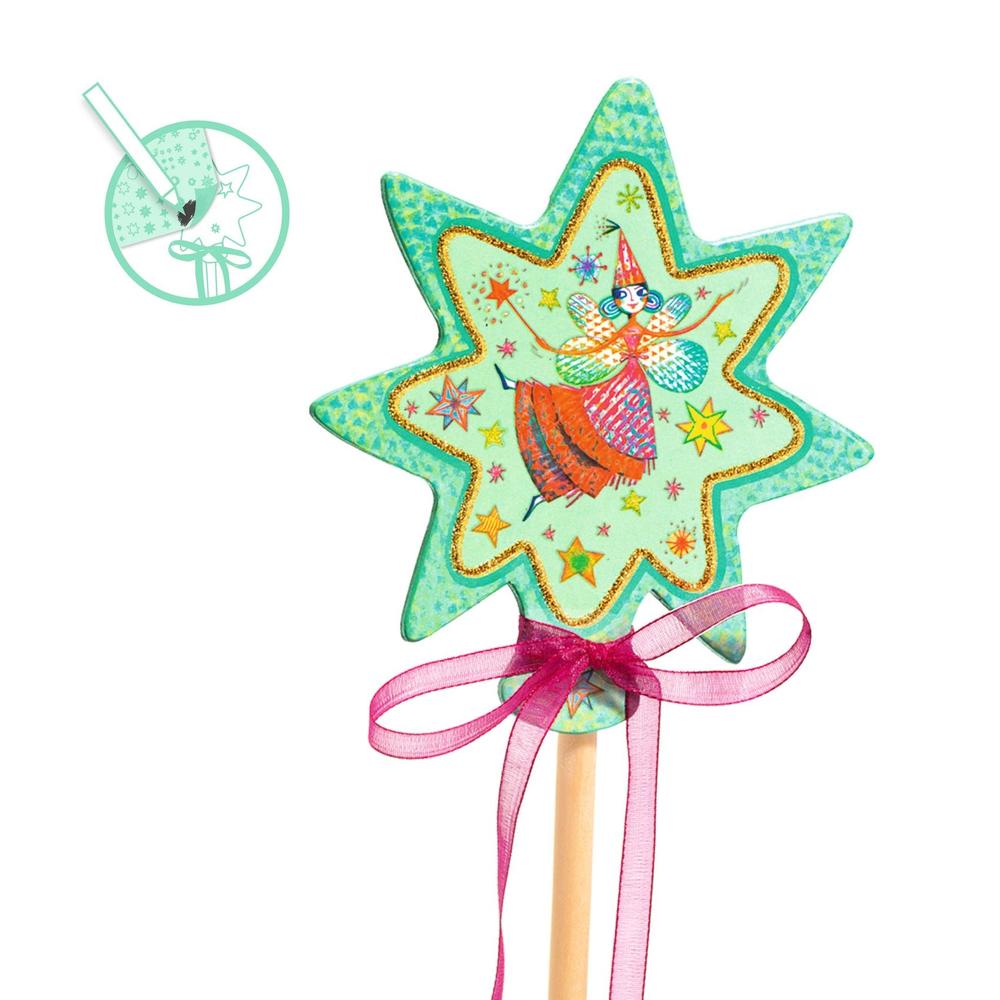Kit DIY Baguettes magiques Petites fées -Art & bricolage- Boutique LeoLudo-Djeco