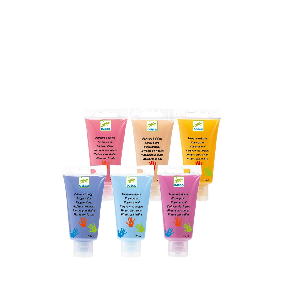 Tubes (6) de peinture à doigts - Sweet - Art & bricolage - Boutique LeoLudo - Djeco