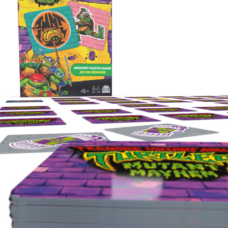 Jeu de mémoire Tortues Ninja (72 cartes)-Spinmaster-Boutique LeoLudo