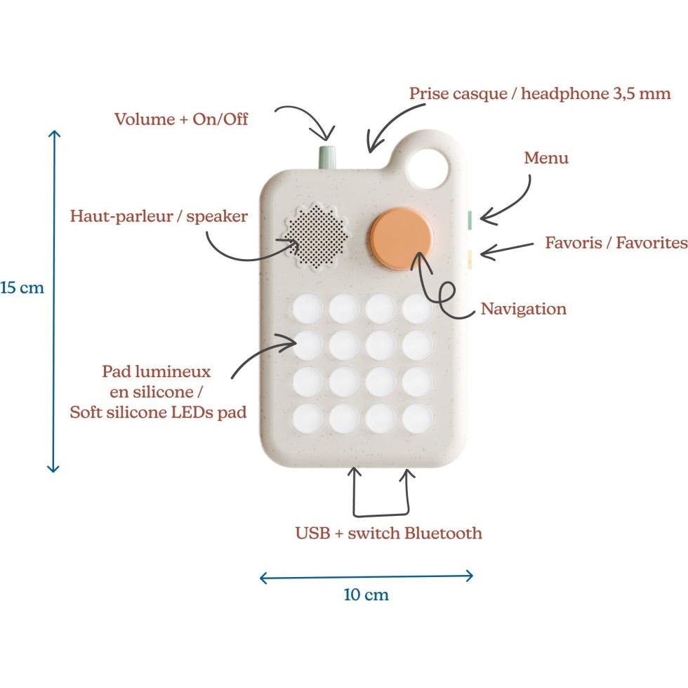Fabli: le compagnon de jeu sans écran pour enfants de 0 à 10 ans (fr-en)Jeux éducatifs - Boutique LeoLudo