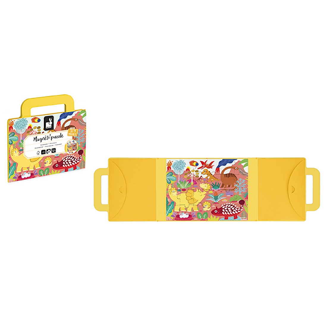 Magnéti'puzzles Dino - Janod vue 2