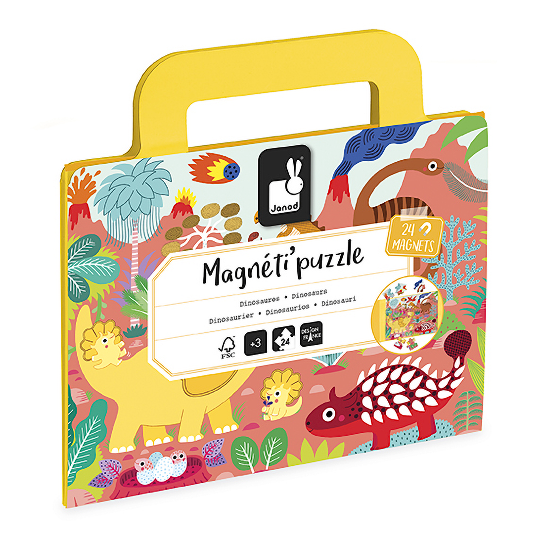 Magnéti'puzzles Dino - Janod