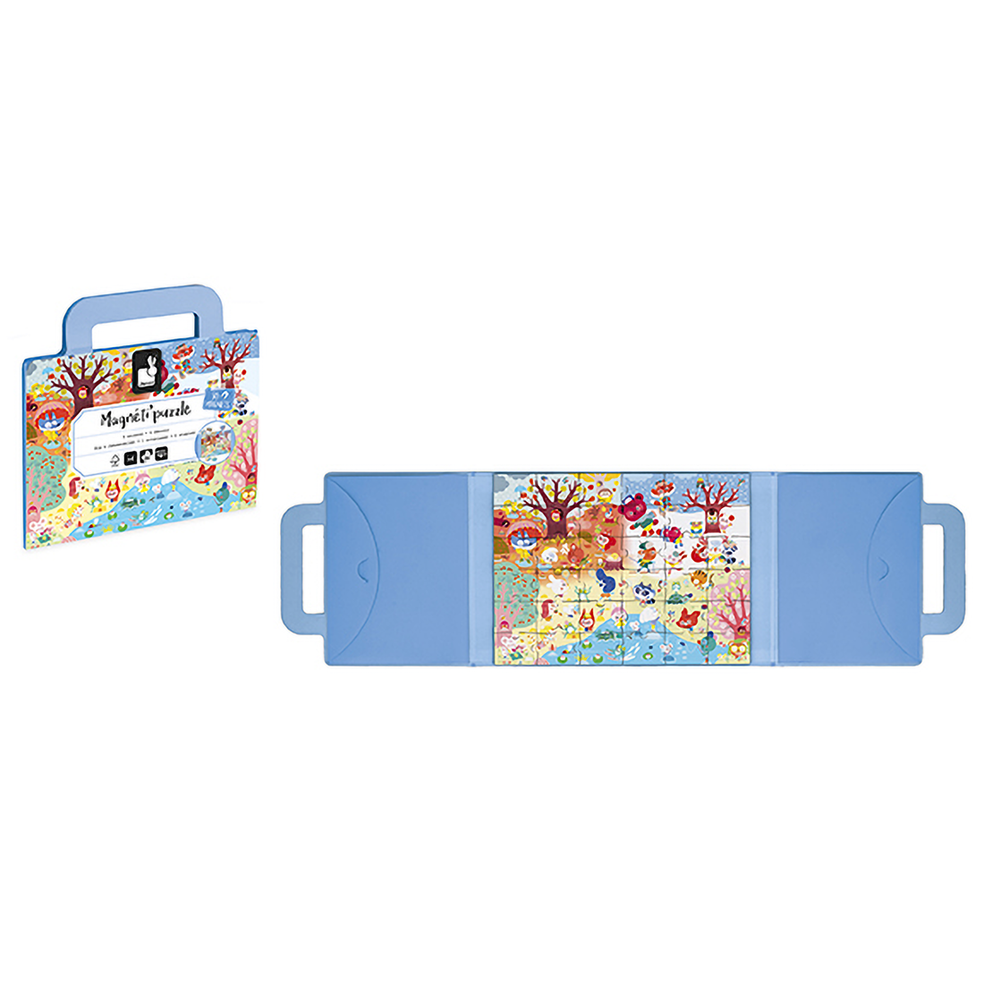 Magnéti'puzzles 4 saisons - Janod vue 2