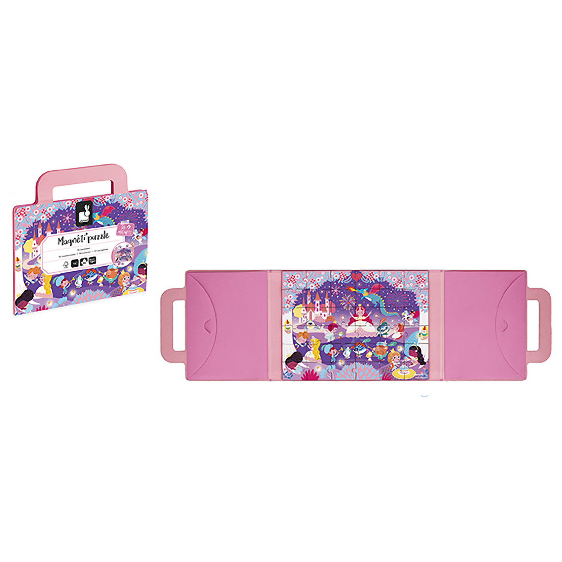 Magnéti'puzzles Princesses - Janod vue 2