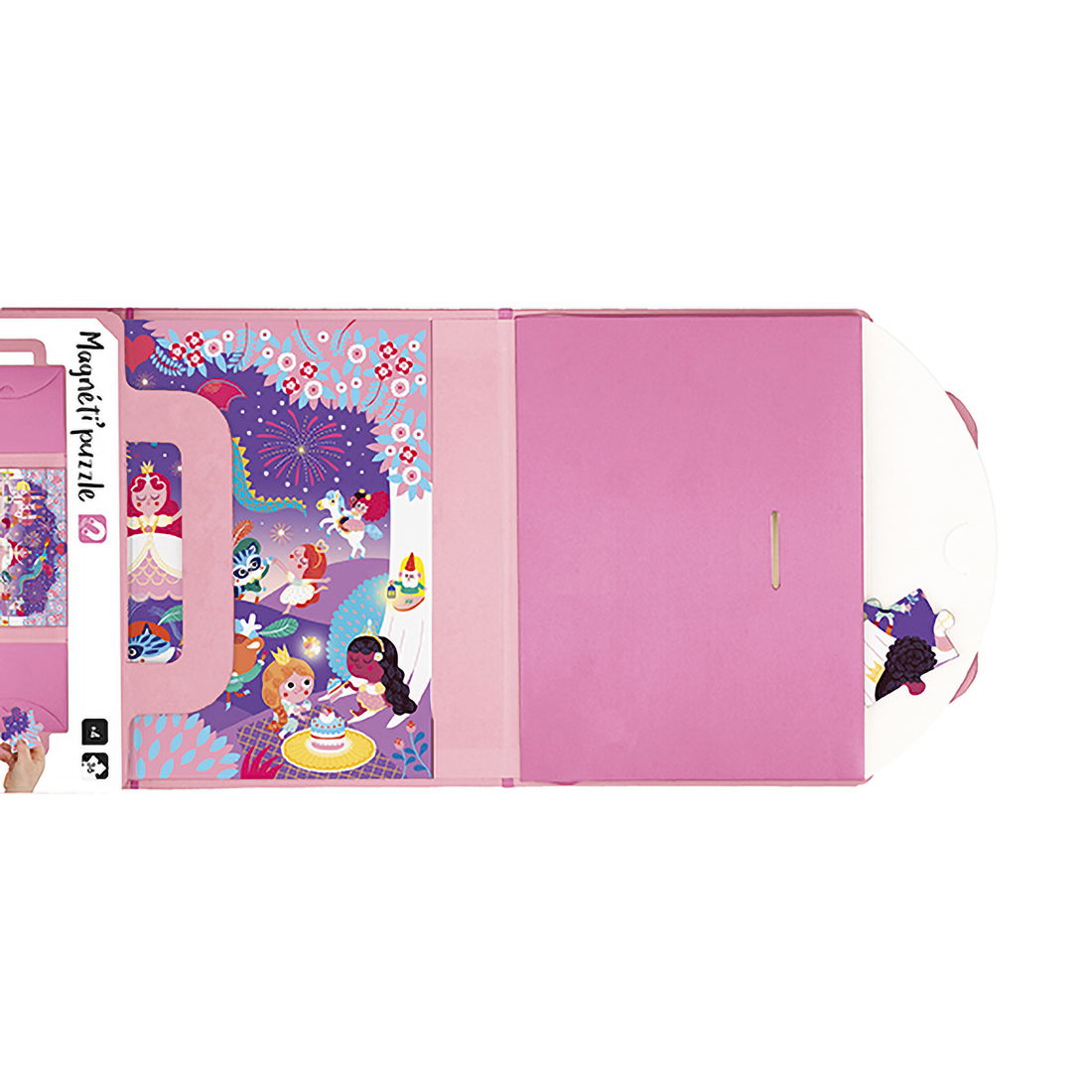 Magnéti'puzzles Princesses - Janod vue 5