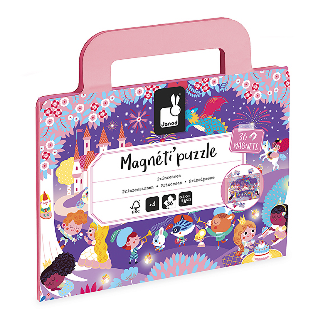 Magnéti'puzzles Princesses - Janod
