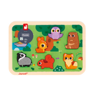 Chunky Puzzle - Jeu éducatif forêt pour enfants Casse-têtes- Boutique LeoLudo