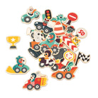 Magnets Bolides - 24pcs-Janod-Boutique LeoLudo