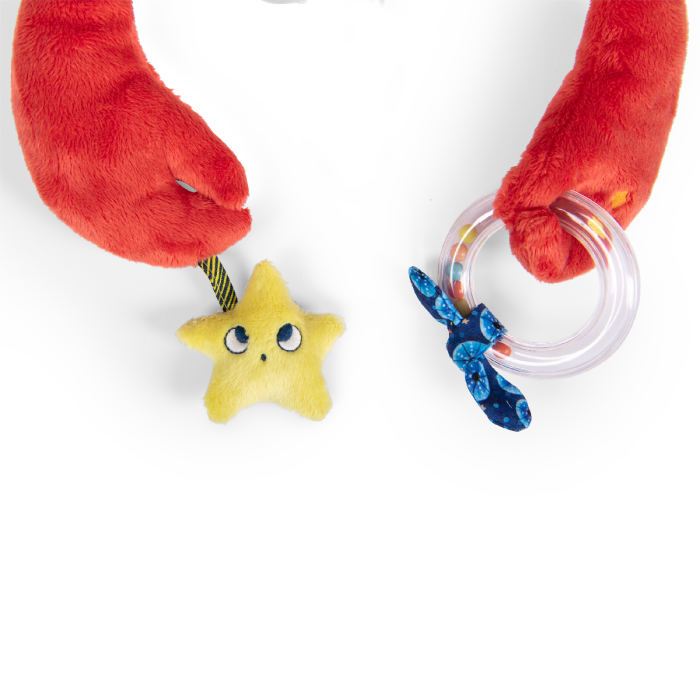 Grand crabe d'activités (34 cm)-Moulin Roty-Boutique LeoLudo