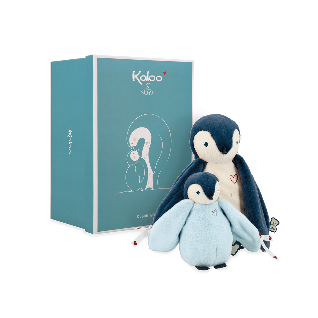 Peluches câlins - Pingouin bleu-Kaloo-Boutique LeoLudo