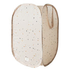 Panier à linge pop-up en tissu recyclé - Terrazzo beige - 3 Sprouts - Boutique LeoLudo