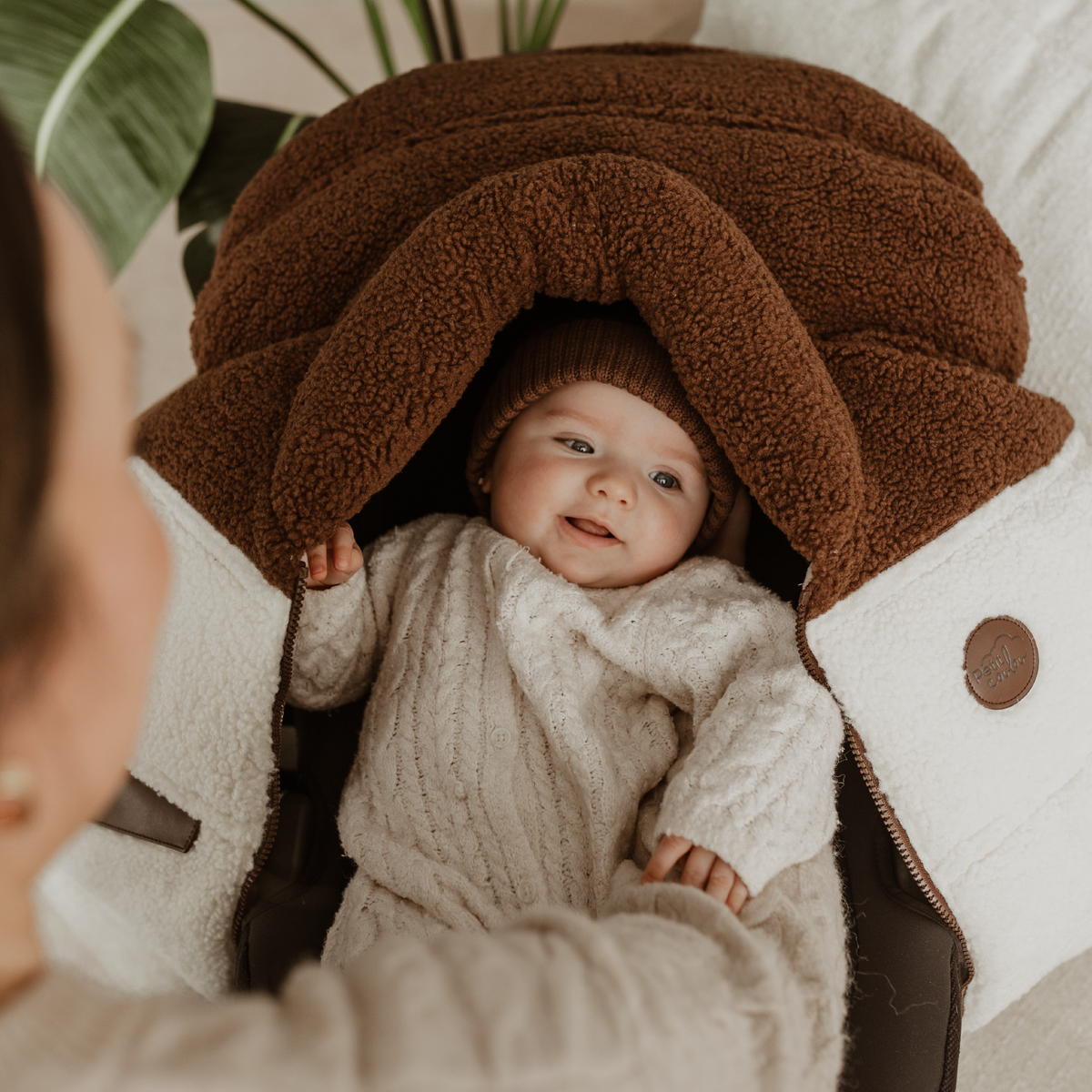 Housse hiver pour siège d'auto Collection Sherpa Whistler - Petit Coulou - Boutique LeoLudo