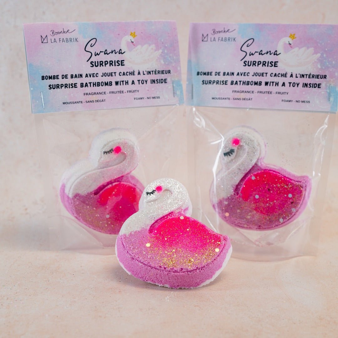 Bombe de bain surprise - Swana Pour le bain- Boutique LeoLudo