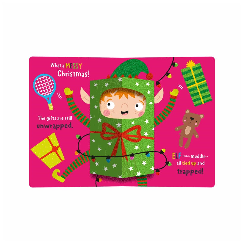 Livre anglais - Pop-Up! Messy Christmas - Livres d'éveil - Make Believe Ideas - Boutique LeoLudo