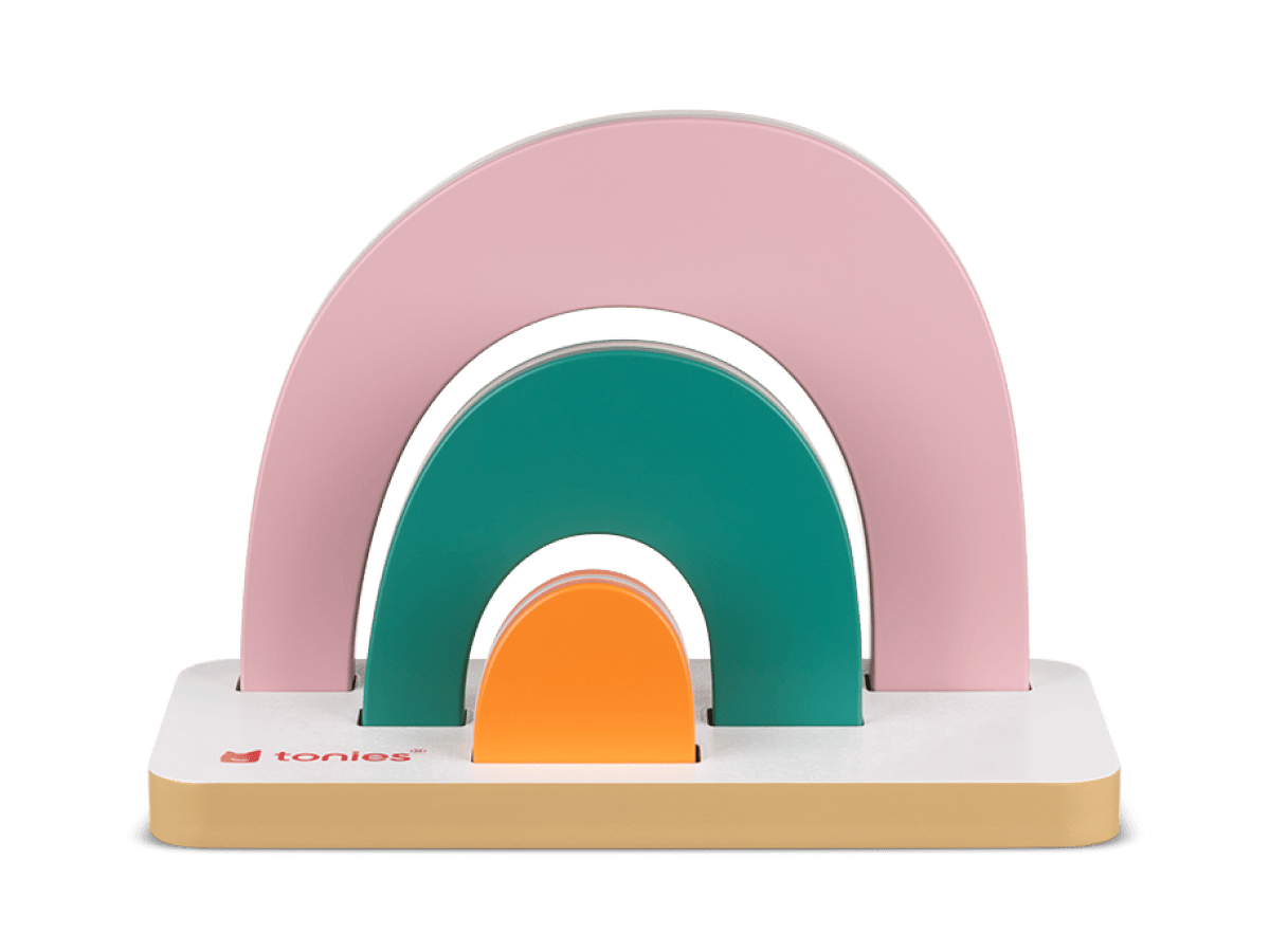 Étagère arc-en-ciel Tonies – vue