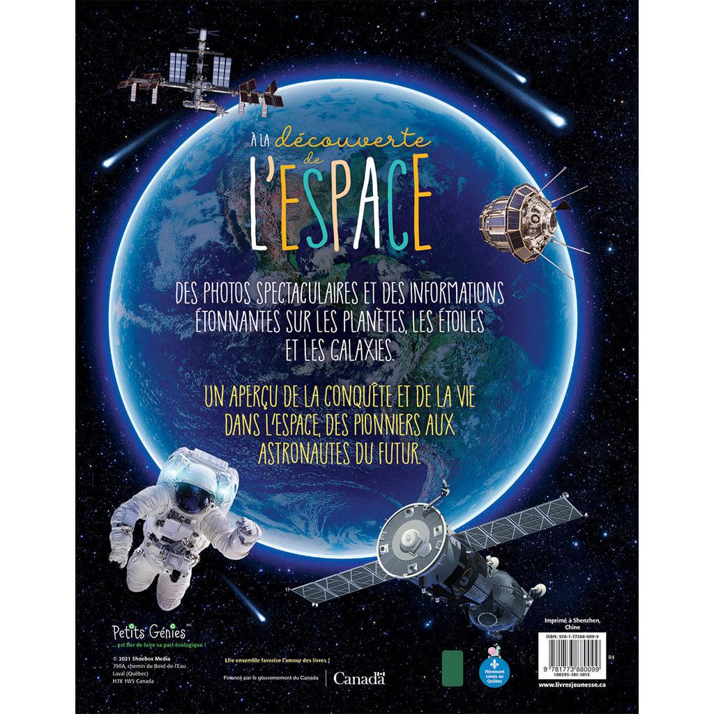 À la découverte de l'espace - Livres - Boutique LeoLudo - Petits Génies
