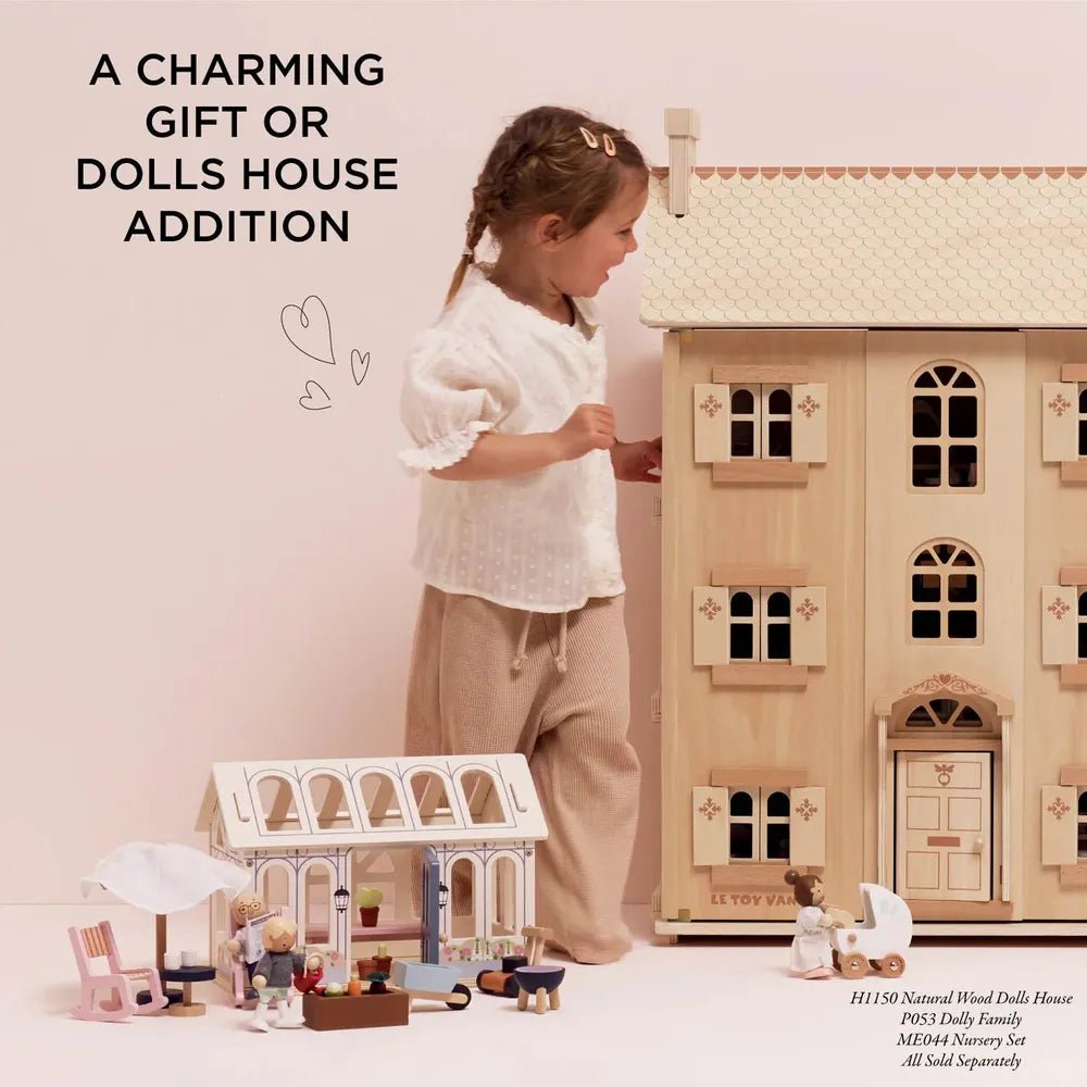 Accessoires pour maison de poupée: Serre et jardin – Conservatory Playset - Accessoires de maison de poupées - Boutique LeoLudo - Le Toy Van