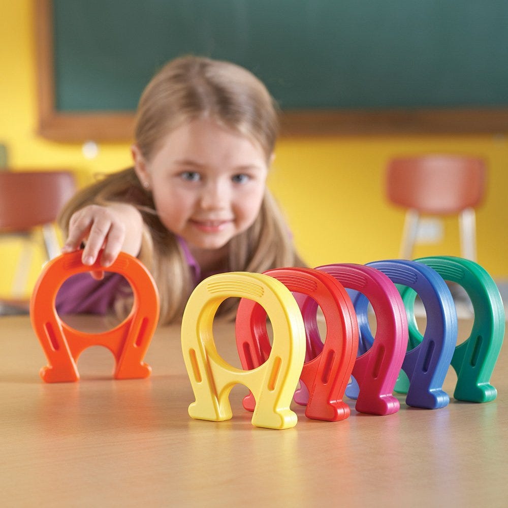 Aimants puissants Primary Science (6 pcs) - Jeux scientifiques - Boutique LeoLudo - Learning Resources