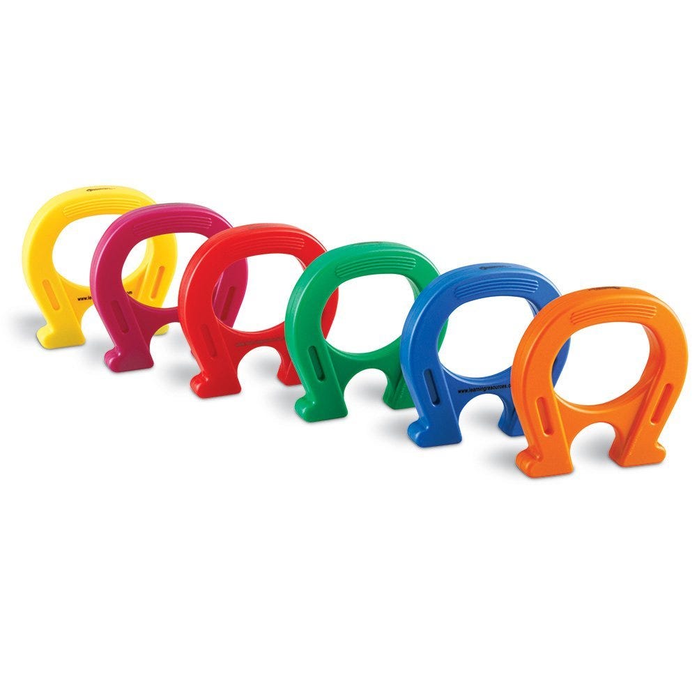 Aimants puissants Primary Science (6 pcs) - Jeux scientifiques - Boutique LeoLudo - Learning Resources