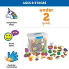 Aliments de jeu New Sprouts pour salle de classe (100 pcs) - Jouets d'imitation - Boutique LeoLudo - Learning Resources