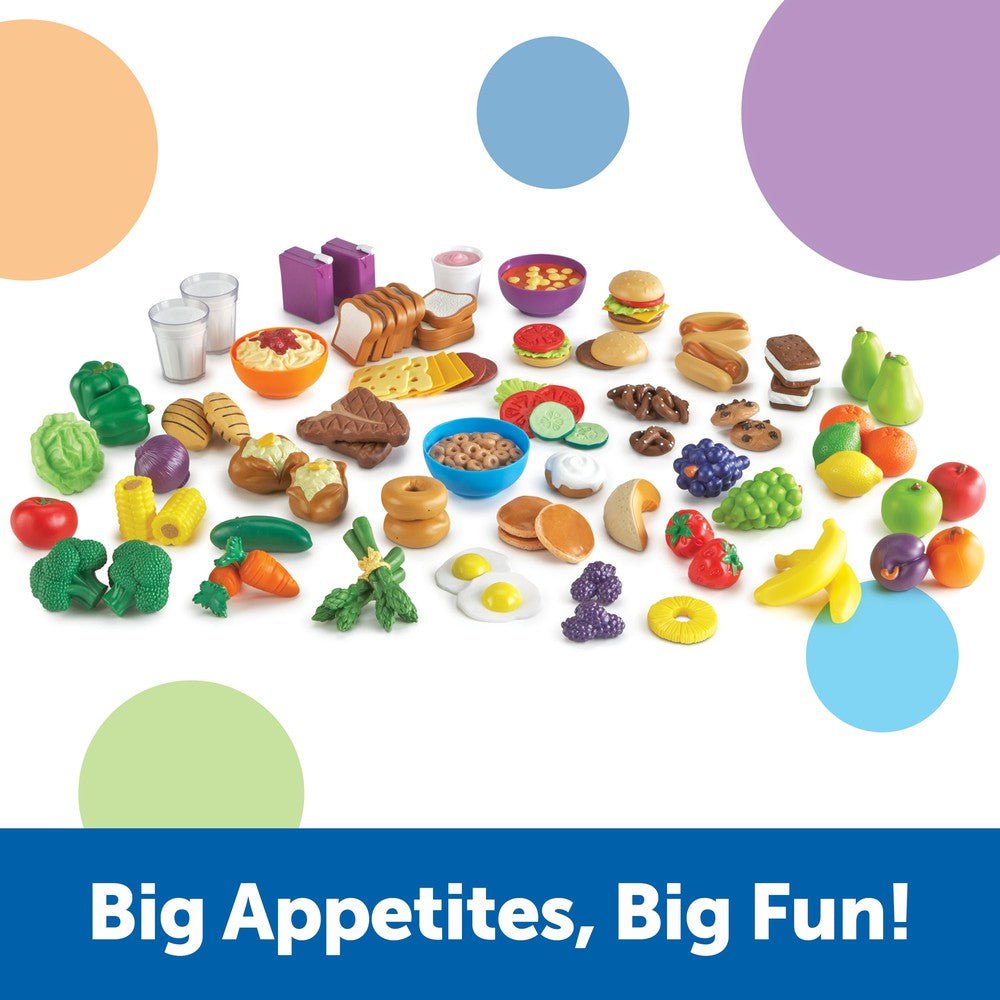Aliments de jeu New Sprouts pour salle de classe (100 pcs) - Jouets d'imitation - Boutique LeoLudo - Learning Resources