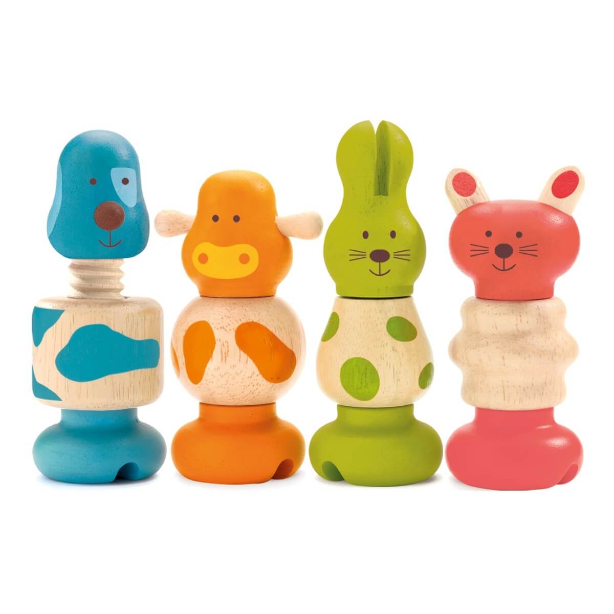 Animaux à visser Vis - Animo - Jeux d'assemblage - Boutique LeoLudo - Djeco