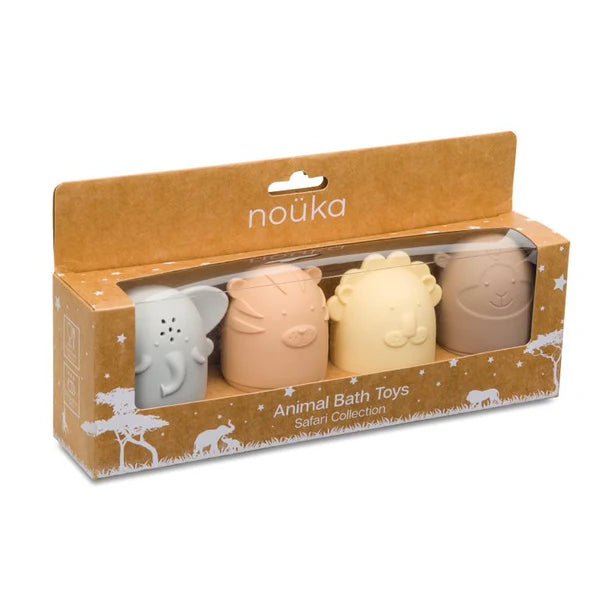 Animaux gicleurs d'eau en silicone - Jouets de bain - Boutique LeoLudo - noüka