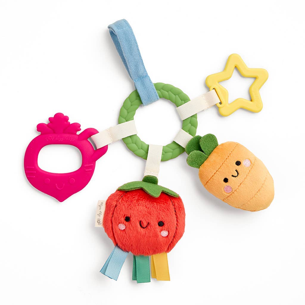 Anneau d’activités de dentition bébé – Bitzy Busy Ring™ - Jouets de dentition - Boutique LeoLudo - Itzy Ritzy Canada