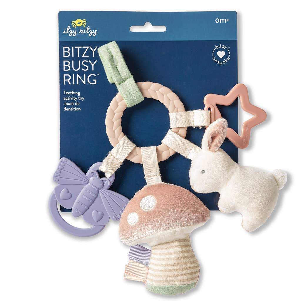 Anneau d’activités de dentition bébé – Bitzy Busy Ring™ - Jouets de dentition - Boutique LeoLudo - Itzy Ritzy Canada