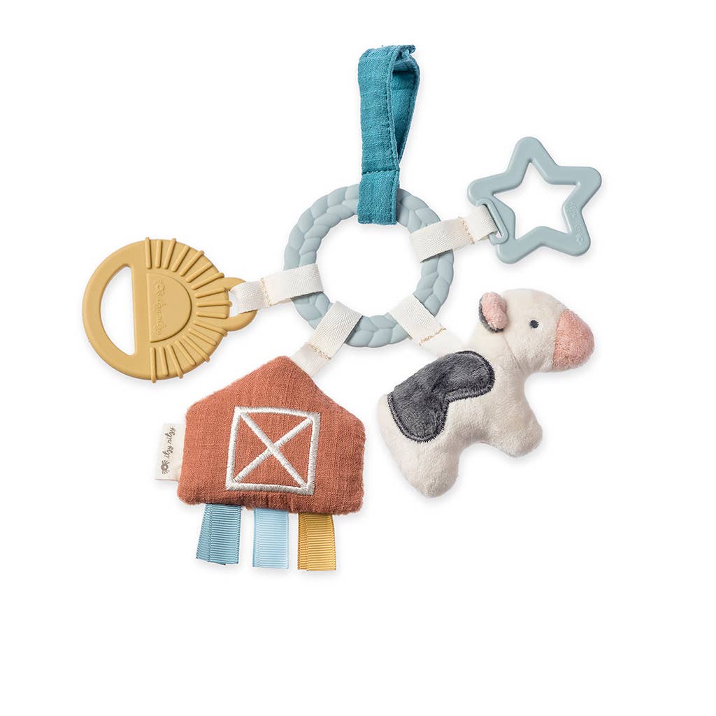 Anneau d’activités de dentition bébé – Bitzy Busy Ring™ - Jouets de dentition - Boutique LeoLudo - Itzy Ritzy Canada