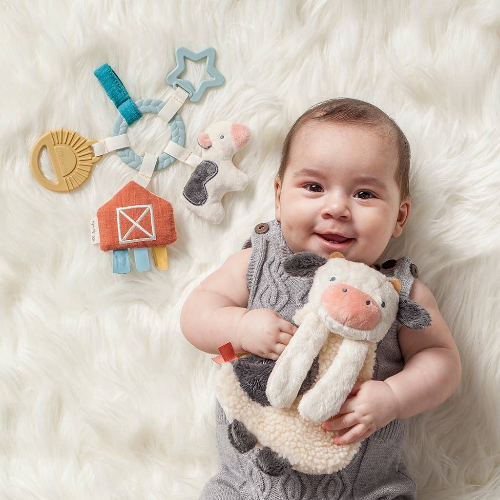 Anneau d’activités de dentition bébé – Bitzy Busy Ring™ - Jouets de dentition - Boutique LeoLudo - Itzy Ritzy Canada