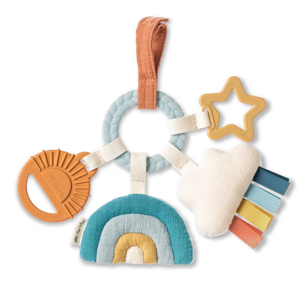 Anneau d’activités de dentition bébé – Bitzy Busy Ring™ - Jouets de dentition - Boutique LeoLudo - Itzy Ritzy Canada