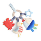 Anneau d’activités sensoriel bébé nautique – Bitzy Busy Ring - Jouets de dentition - Boutique LeoLudo - Itzy Ritzy Canada