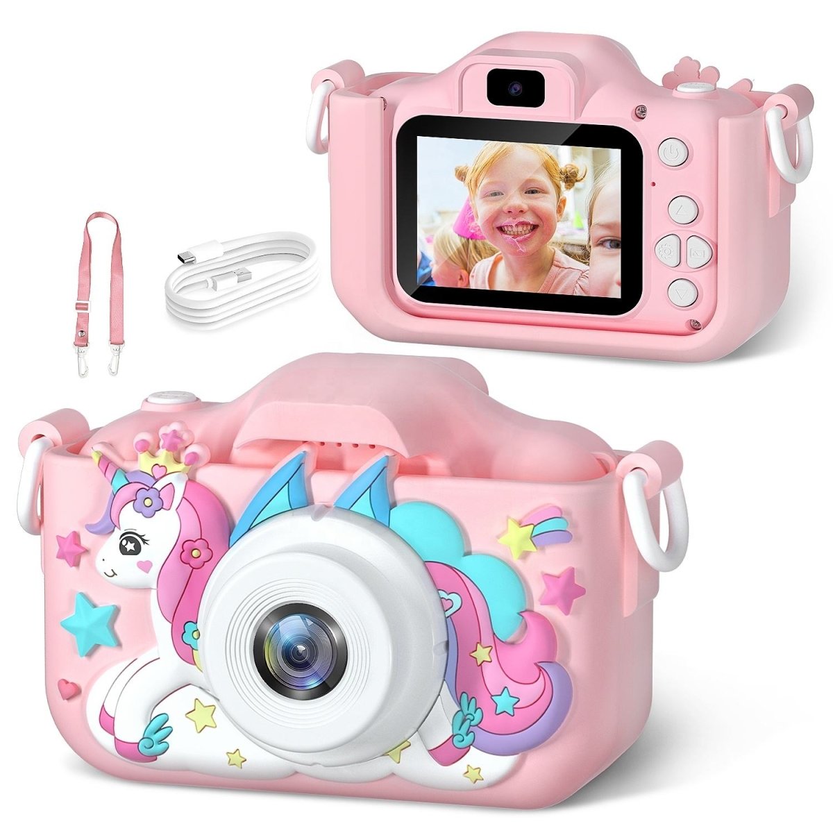 Appareil photo numérique pour enfants – Photos et vidéos -Jeux électroniques- Boutique LeoLudo-LeoLudo