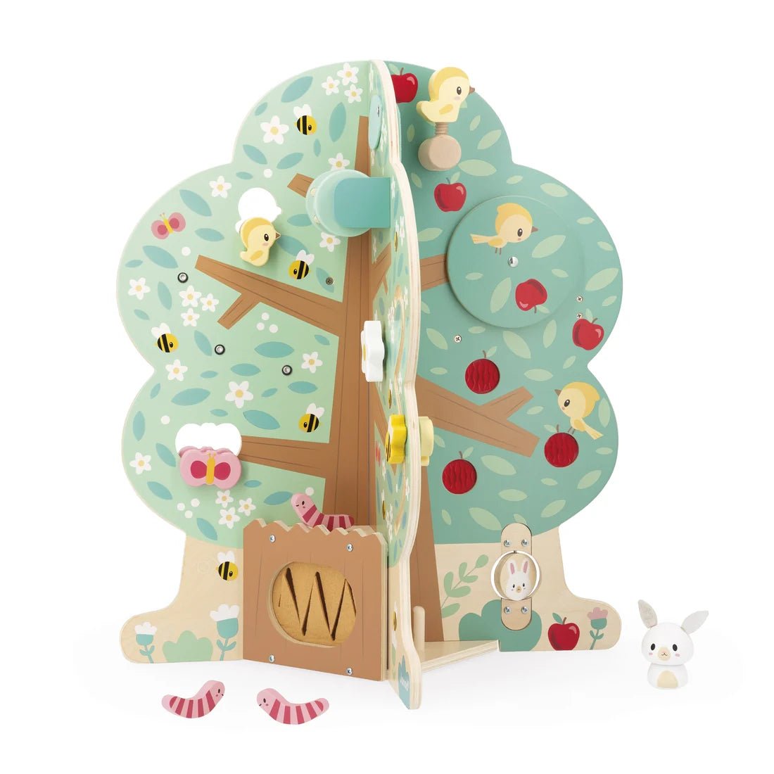 Arbre d’éveil – La ferme - Janod -Jouets d'éveil- Boutique LeoLudo-Janod