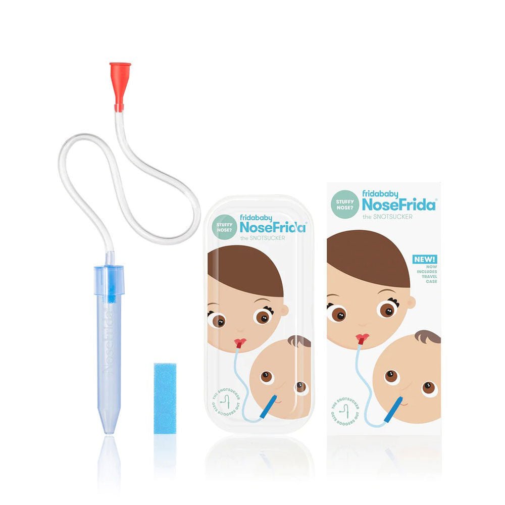 Aspirateur nasal NoseFrida Snotsucker + étui de voyage - Soins et hygiène - Boutique LeoLudo - Fridababy