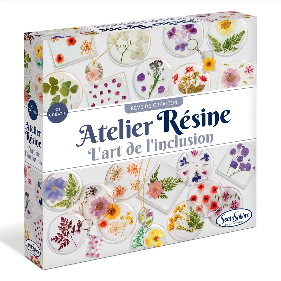 Atelier de résine – L'art de l'inclusion -Art & bricolage- Boutique LeoLudo-SentoSphere