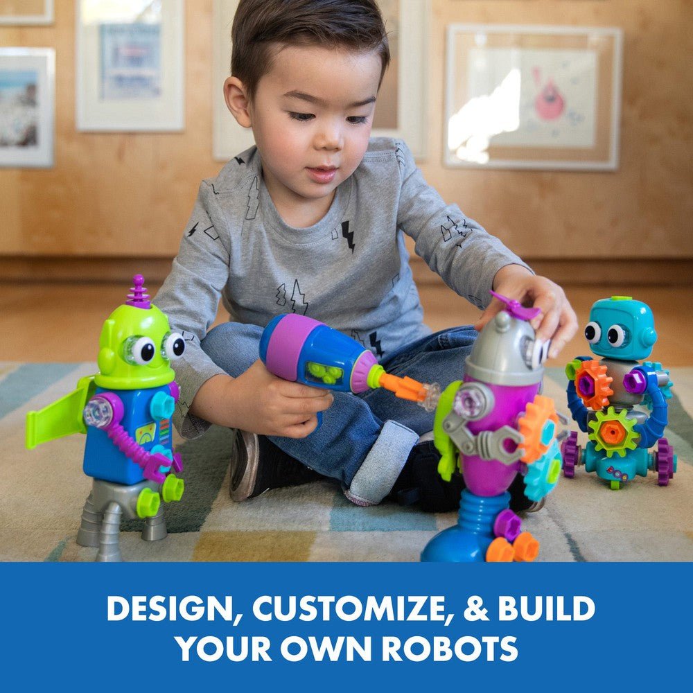 Atelier de robots Design & Drill - Jeux d'assemblage - Boutique LeoLudo - Educational Insights