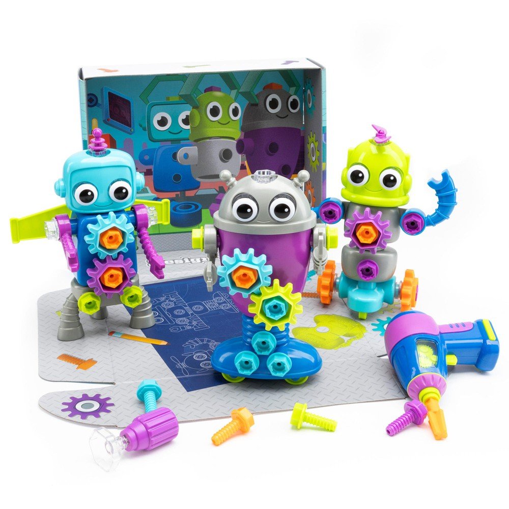 Atelier de robots Design & Drill - Jeux d'assemblage - Boutique LeoLudo - Educational Insights