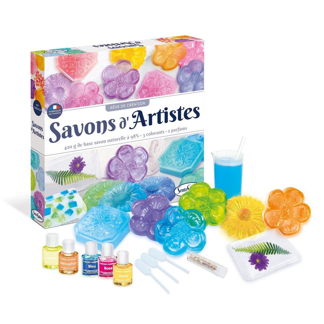 Atelier de savons artistiques -Art & bricolage- Boutique LeoLudo-SentoSphere