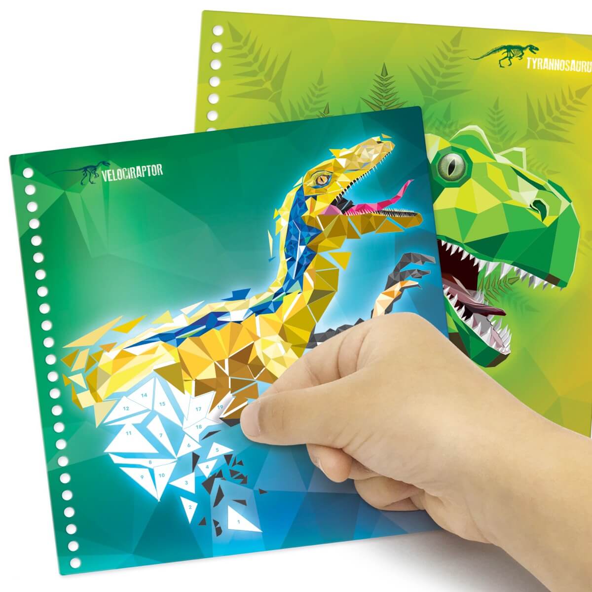 Autocollant par numéro DinosArt - Art & bricolage - Boutique LeoLudo - DinosArt