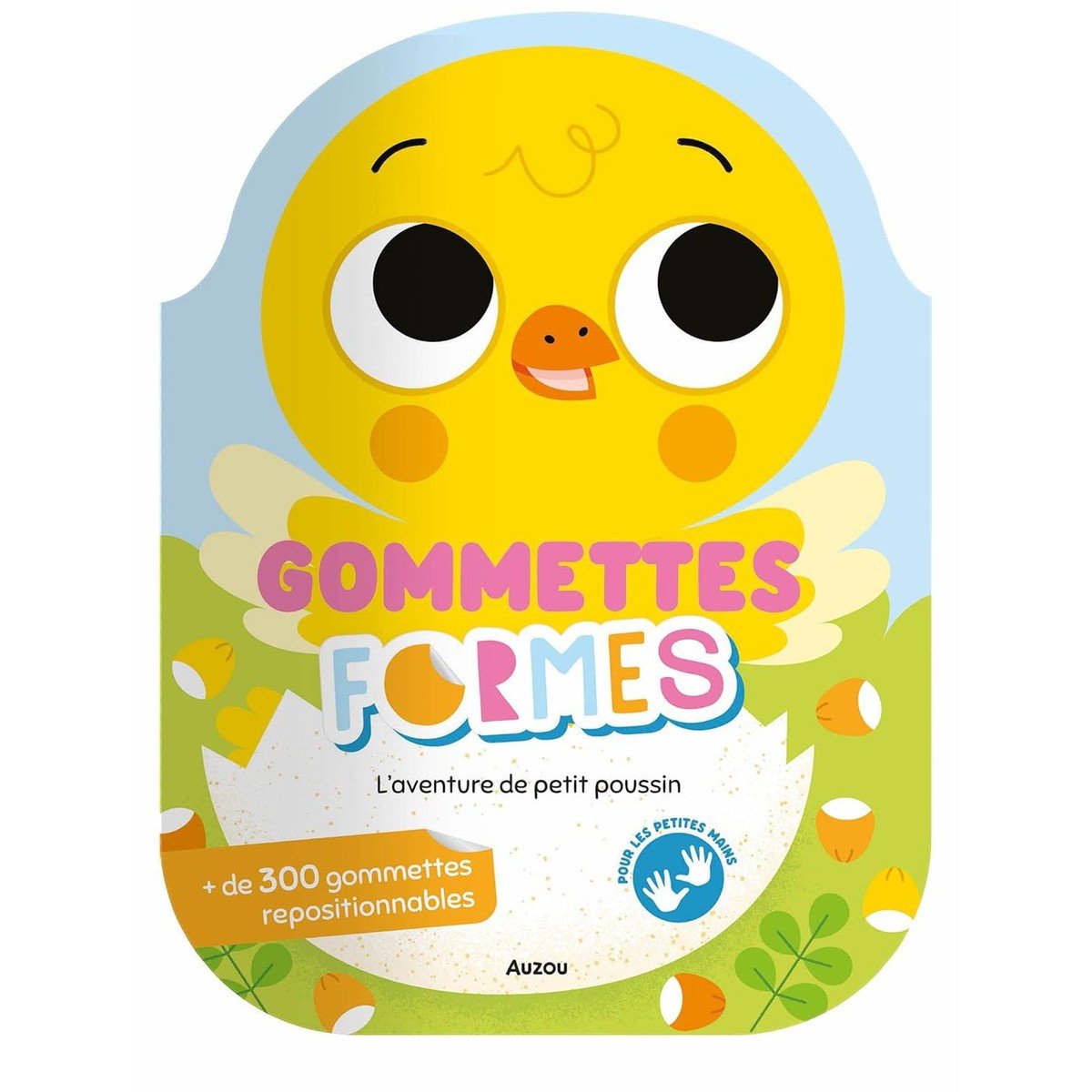 Autocollants formes - L'aventure de petit poussin - Livres - Boutique LeoLudo - Auzou