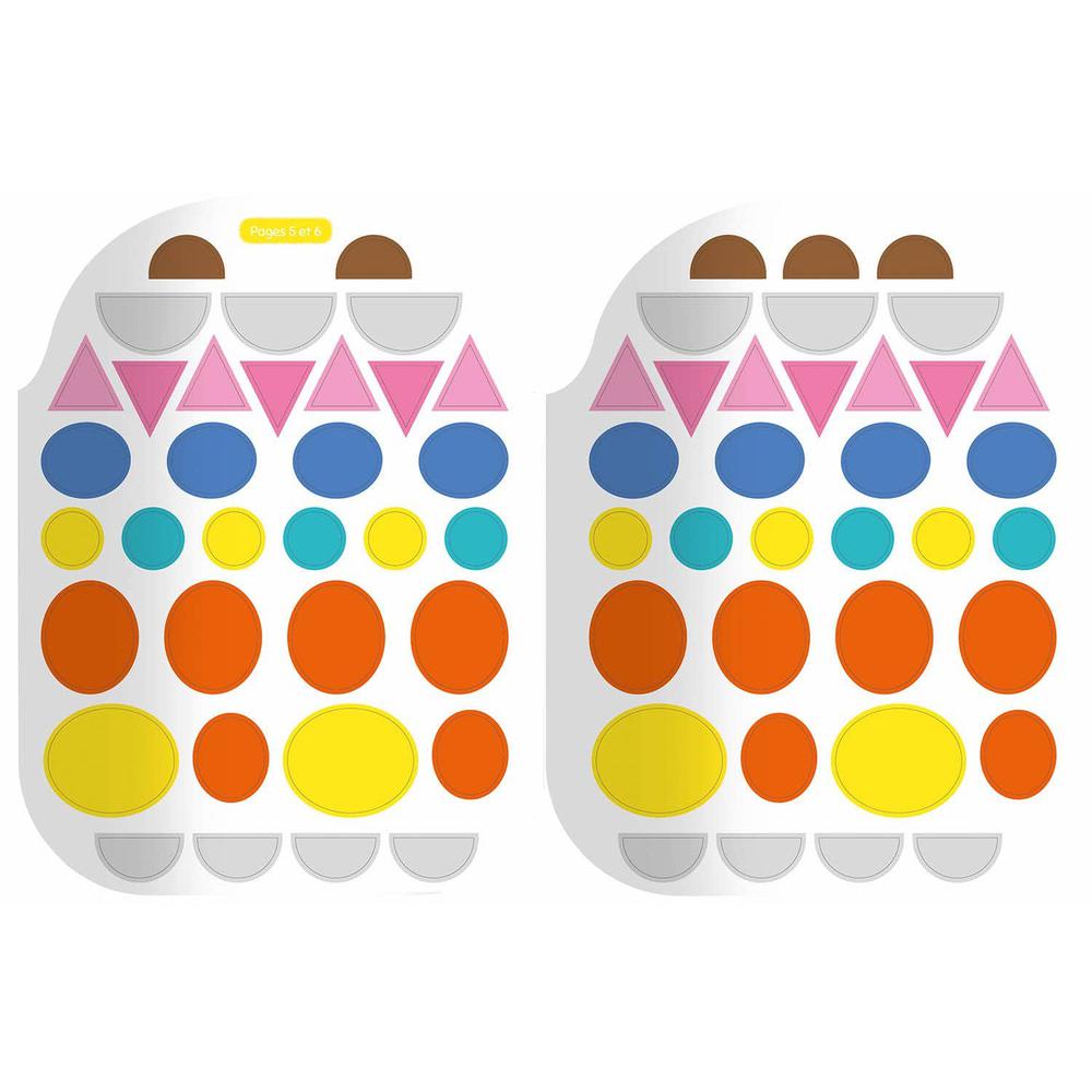 Autocollants formes - L'aventure de petit poussin - Livres - Boutique LeoLudo - Auzou