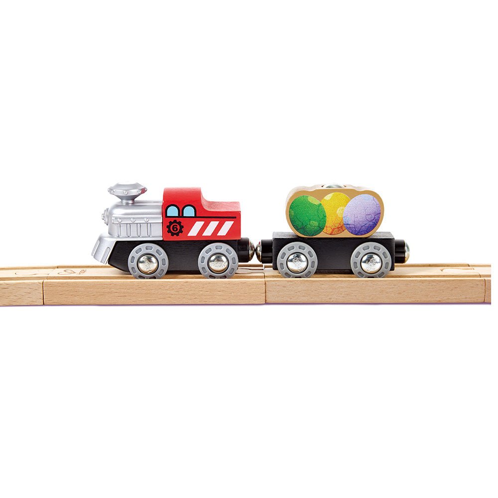 Aventure de train jurassique (61 pcs) - Ensembles de jeu - Boutique LeoLudo - Hape