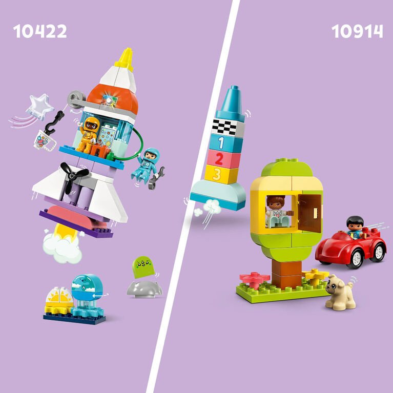 Aventure en navette spatiale 3 - en - 1 DUPLO (58 pcs) - Ensembles de jeu - Boutique LeoLudo - LEGO