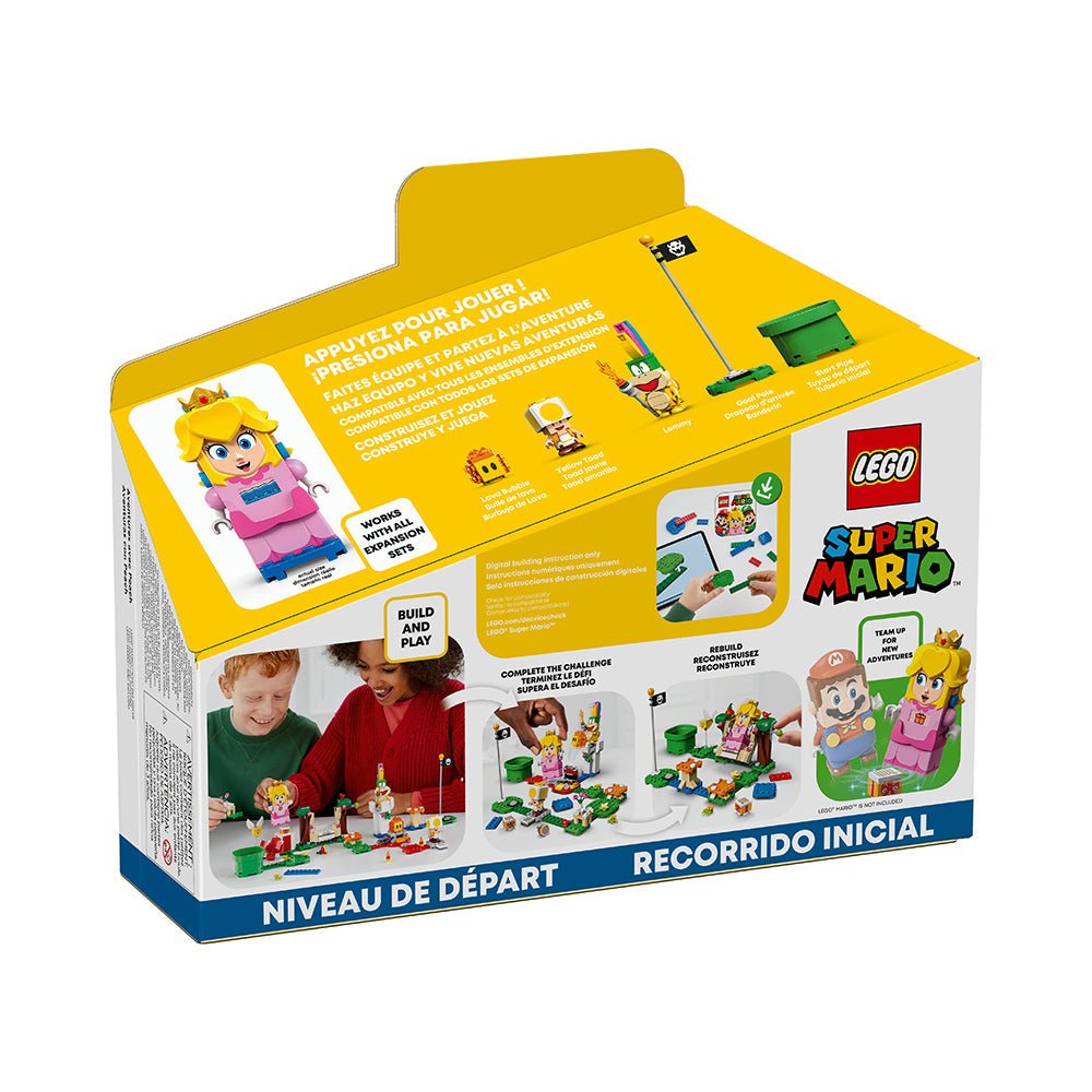 Aventures avec Peach - Pack de démarrage (354 pcs) - Jeux de construction - Boutique LeoLudo - LEGO