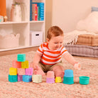 B. Baby - Gobelets et blocs à empiler - Jouets à trier & empiler - Boutique LeoLudo - B. toys